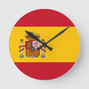 Relógio Redondo Sinalizador de espanha