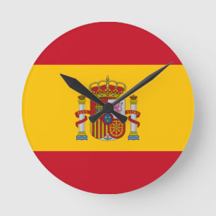 Relógio Redondo sinalizador de espanha