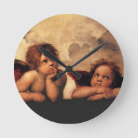 Sistine Madonna 2 Angels por Raphael