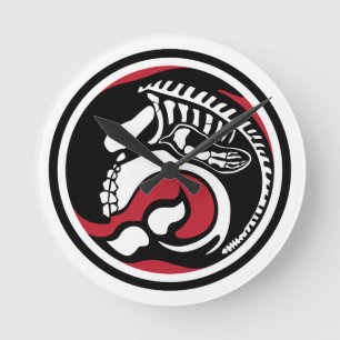 Relógio Redondo skelewhale