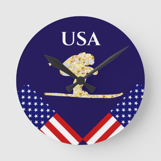 RELÓGIO REDONDO SKIER (Frente)