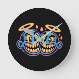 Relógio Redondo Smiling faces.