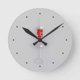 Relógio Redondo Sob a pele