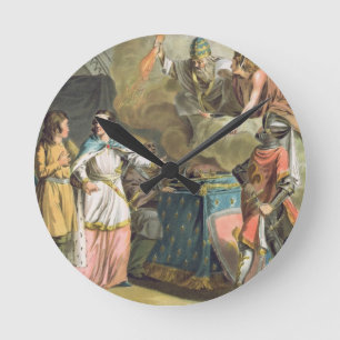 Relógio Redondo Sob Philippe le Bel (1268-1312) o estado de laço