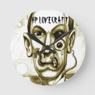 RELÓGIO REDONDO SONHO DE HP LOVECRAFT