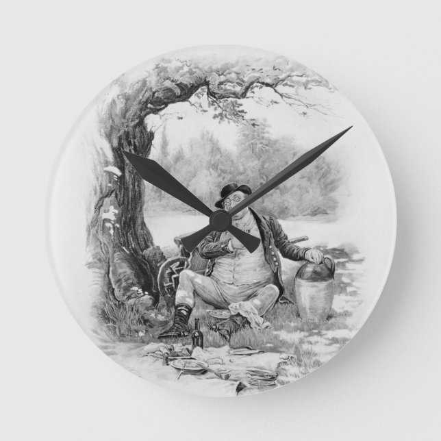 Relógio Redondo Sr. Pickwick, de Charles Dickens: Um Gossip sobre (Frente)