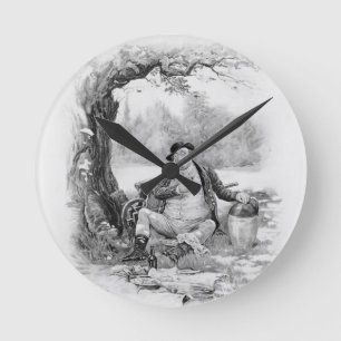 Relógio Redondo Sr. Pickwick, 'de Charles Dickens: Uma