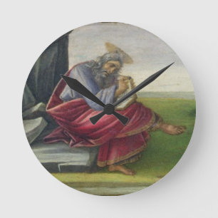 Relógio Redondo St John o divino em Patmos, escrita o livro