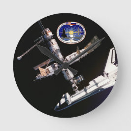 Relógio Redondo STS-71 (Atlantis e Mir)
