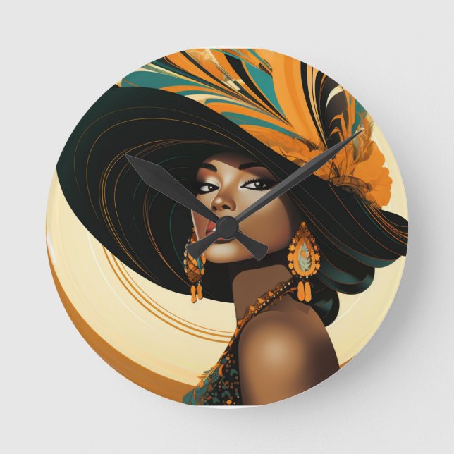 RELÓGIO REDONDO SUA COROA #2 (Frente)