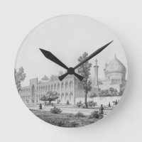 sultão Hussein de Madrasa-yi Masjid-i Shah, em