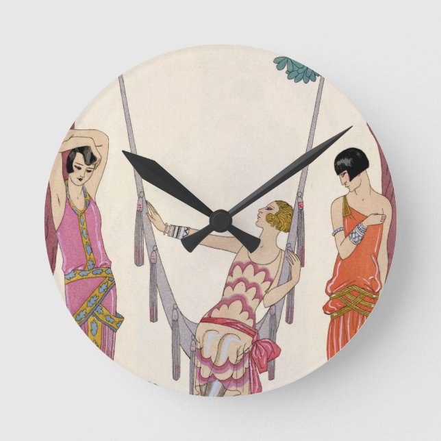 Relógio Redondo Summer, de "Gazette du Bon Ton", 1925 (Frente)