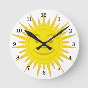 Relógio Redondo Sun