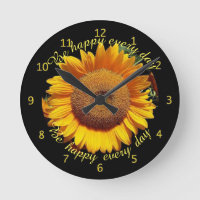 Sunflower Seja feliz todos os dias