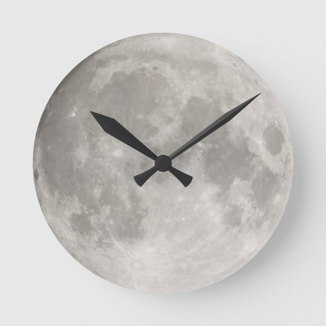 Relógio Redondo Superlua (Frente)