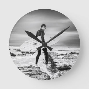 Relógio Redondo Surfe