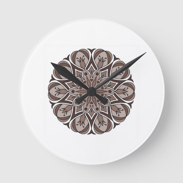 Relógio Redondo SWERVE acrylic wall clock  (Frente)