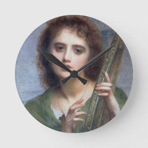 Relógio Redondo T31601 A Lady with Lyre (panel)