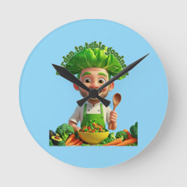 Relógio Redondo T-Shirt