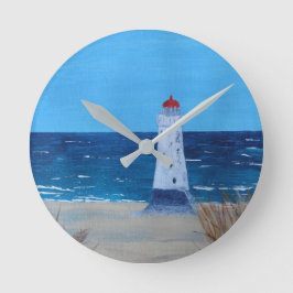 Relógio Redondo Talacre Lighthouse
