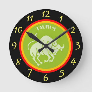 Relógio Redondo Taurus Wall Clock