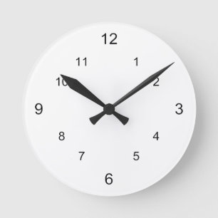 Relógio Redondo Tclock - modelo 2