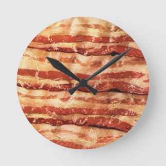 Relógio Redondo Tempo de bacon!