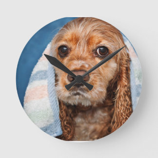 Relógio Redondo Tempo do banho