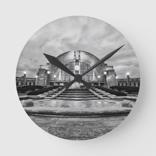 Relógio Redondo Terminal da União Cincinnati (Frente)