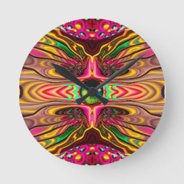 Relógio Redondo Testemunha para o Processo - Ken Gage Art