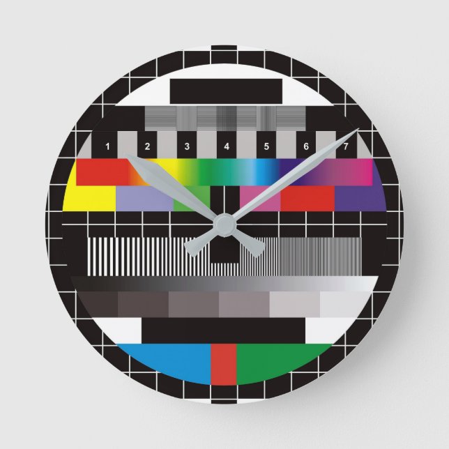 Relógio Redondo Tevê (Frente)