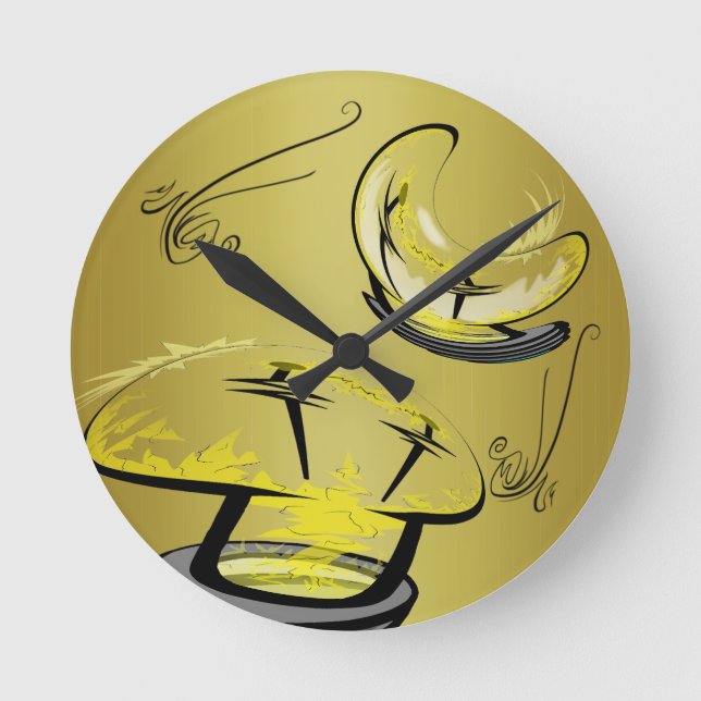 Relógio Redondo The Light Cap Zaps  (Frente)