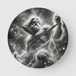 Relógio Redondo  the mighty zeus