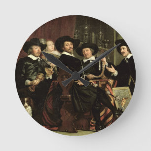 Relógio Redondo The Officials of the Company of Bowyers of St. Seb