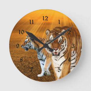Relógio Redondo Tigres
