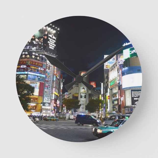 Relógio Redondo Tóquio (Frente)