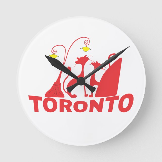 Relógio Redondo Toronto 1 (Frente)
