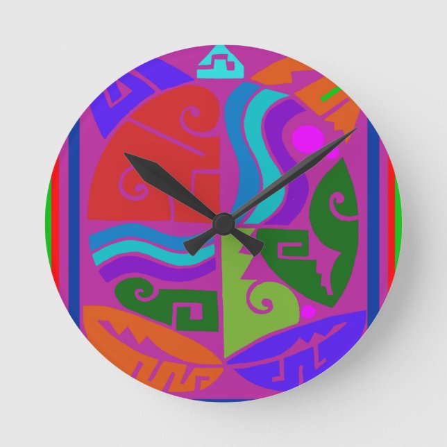 Relógio Redondo Tortuga Sudoeste (Frente)