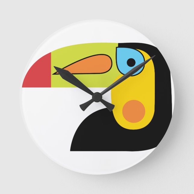Relógio Redondo Toucan (Frente)