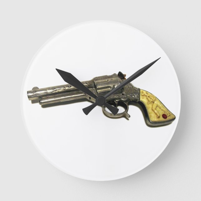 Relógio Redondo Toy Gun Clock (Frente)