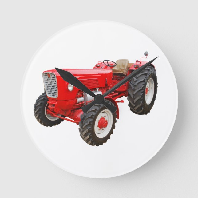 Relógio Redondo Tractor velho Güldner g 75 ÁS (Frente)