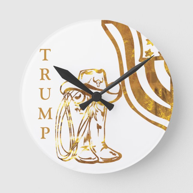 RELÓGIO REDONDO TRUMP (Frente)