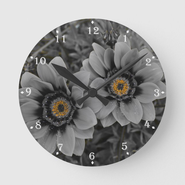 Relógio Redondo Two of a Kind (Frente)