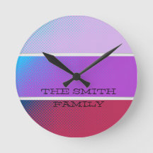 Um belo espectro de cores roxas