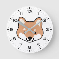 Um desenho animado para cães Shiba Inu
