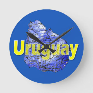 Relógio Redondo Uruguai