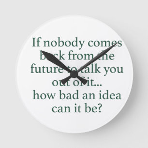 Relógio Redondo Vai Lá!