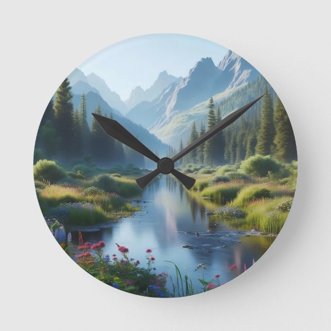 Relógio Redondo Vale do rio Serene (Frente)