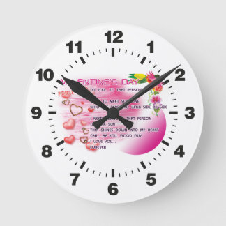 Relógio Redondo Valentine-Clock-ENG-1-12