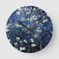 Van Gogh Almond Blossoms Midnight Blue